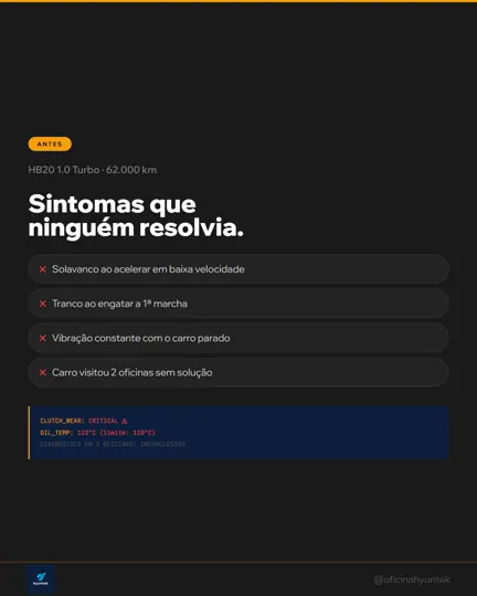 Anúncio e post criados pela Hipercode para a Hyuntek