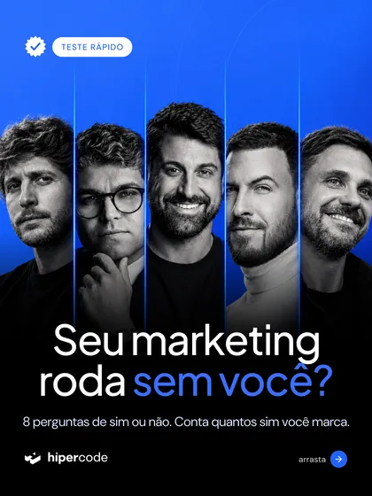 Tela de carrossel publicado no Instagram da Hipercode