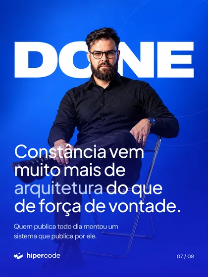 Tela de carrossel publicado no Instagram da Hipercode