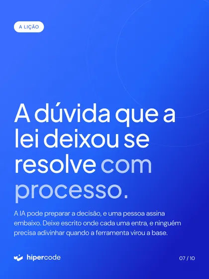 Tela de carrossel publicado no Instagram da Hipercode