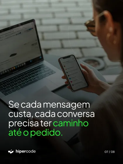 Tela de carrossel publicado no Instagram da Hipercode